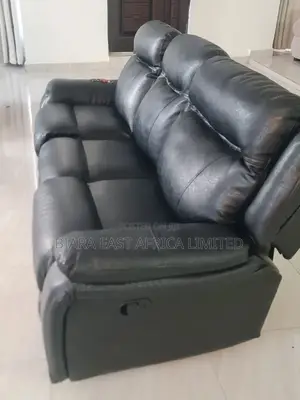 6 Leather Recliner Sofa Set