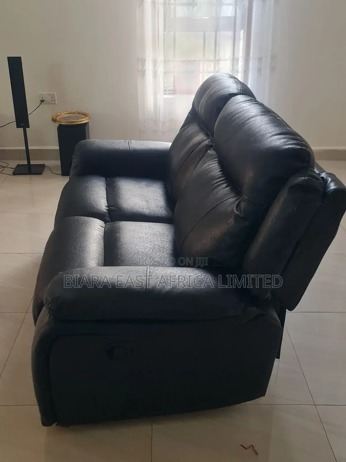 6 Leather Recliner Sofa Set