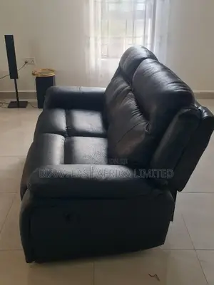 6 Leather Recliner Sofa Set