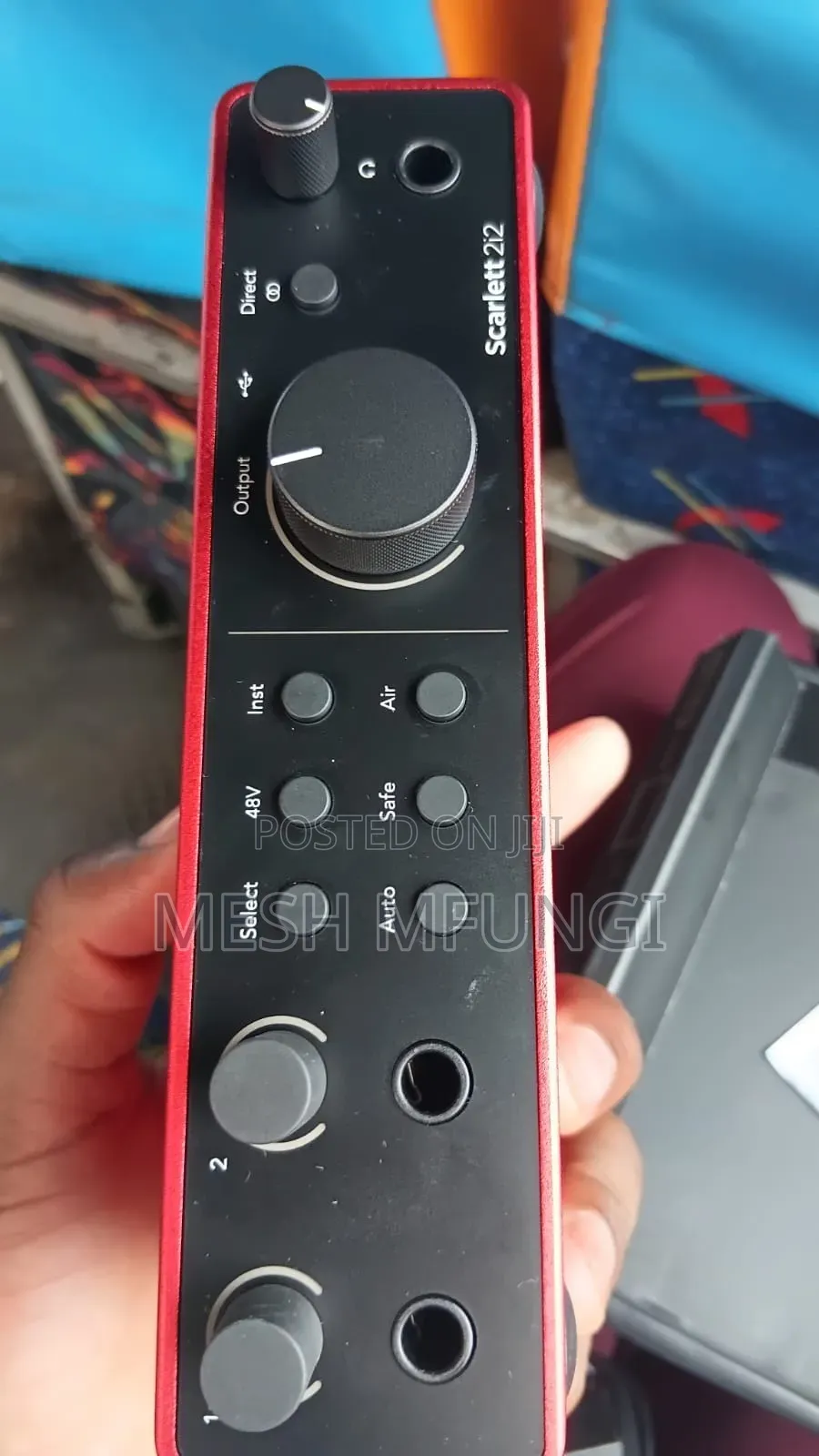 Focusrite Scarlett 2i2 4th Gen USB Audio Interface – Original