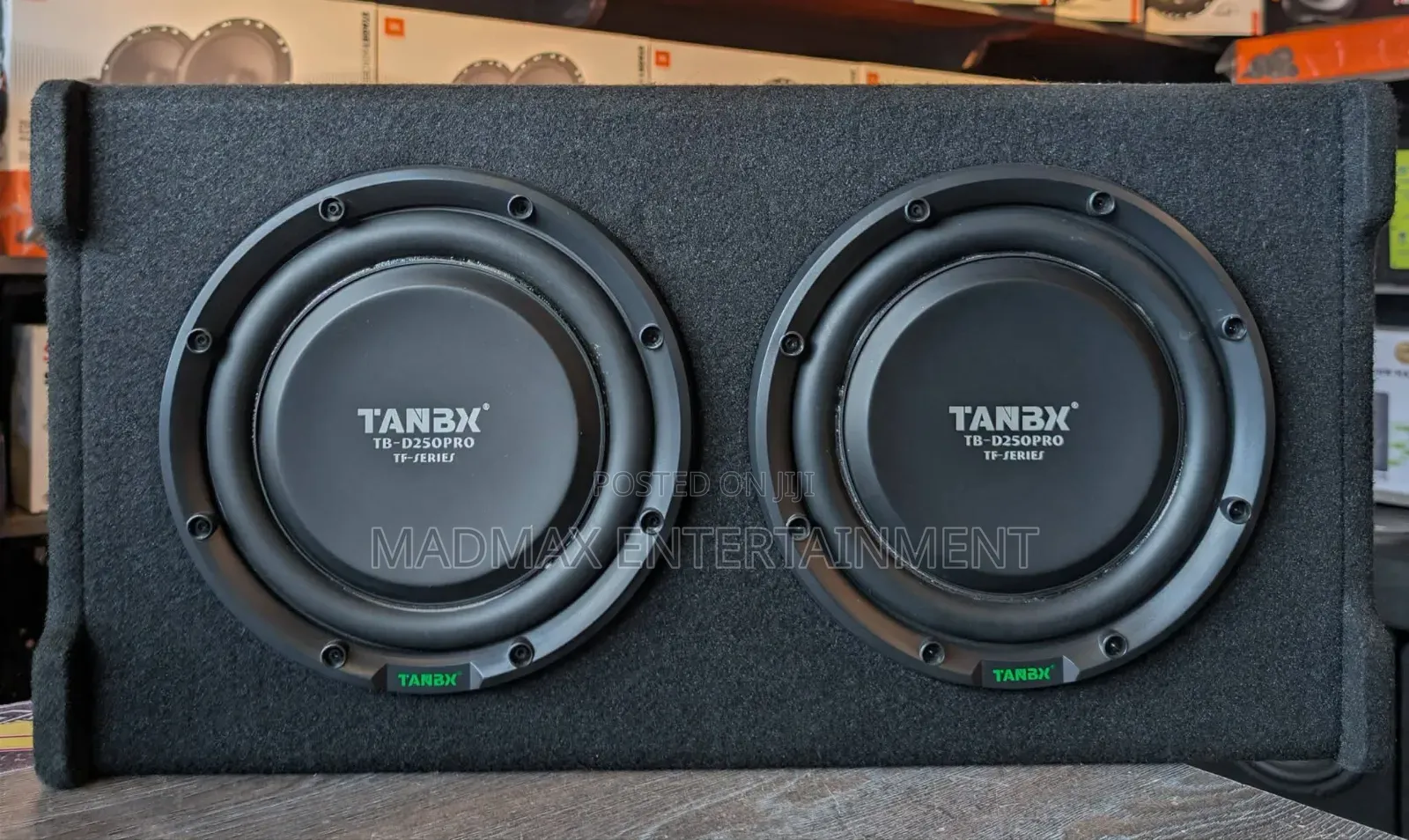 TanBx Dual Powered Car Subwoofer