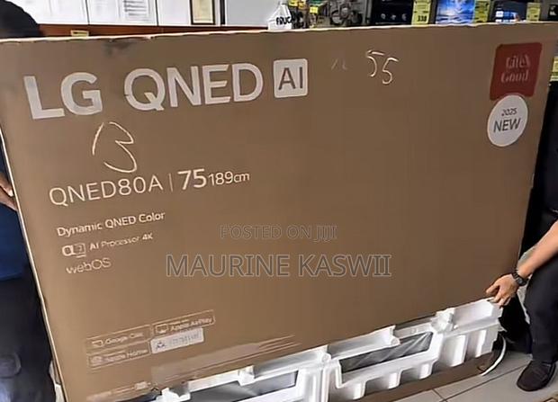 LG 75” Qned80a Smart Ai TV - main view
