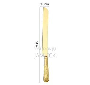 Gold Stainless Steel Cake Server Set – EL