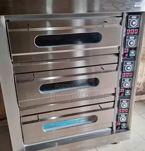 Powerful Commercial Three Deck Six Trays Electric Oven/Three Deck Oven