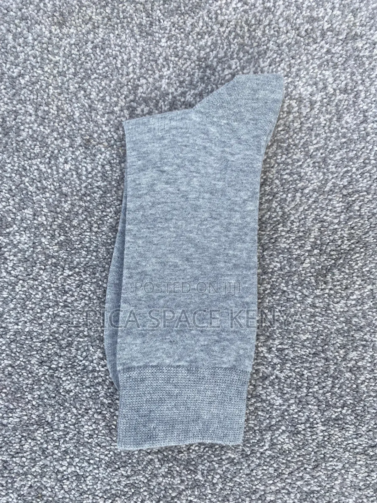 Classic Light Gray Cotton Socks