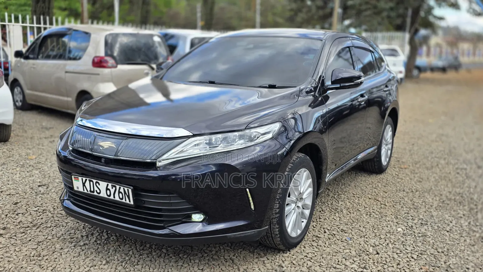 Toyota Harrier 2017 Matt Black