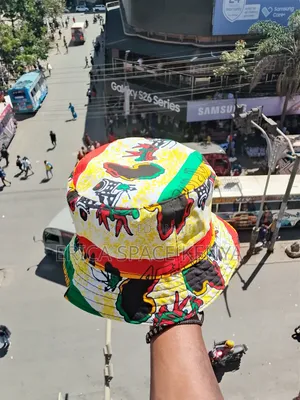 African Cultural Graphic Print Bucket Hat