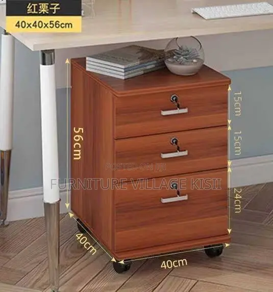 3-Drawer Office Cabinet