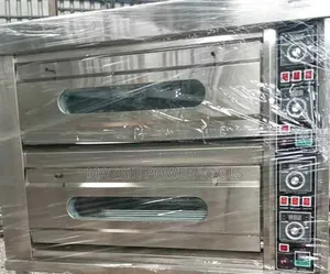 Powerful Commercial Two Deck Four Trays Electric Oven/Two Deck Oven