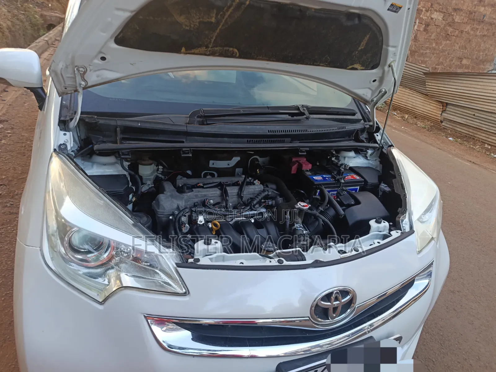 Toyota Ractis 2015 White