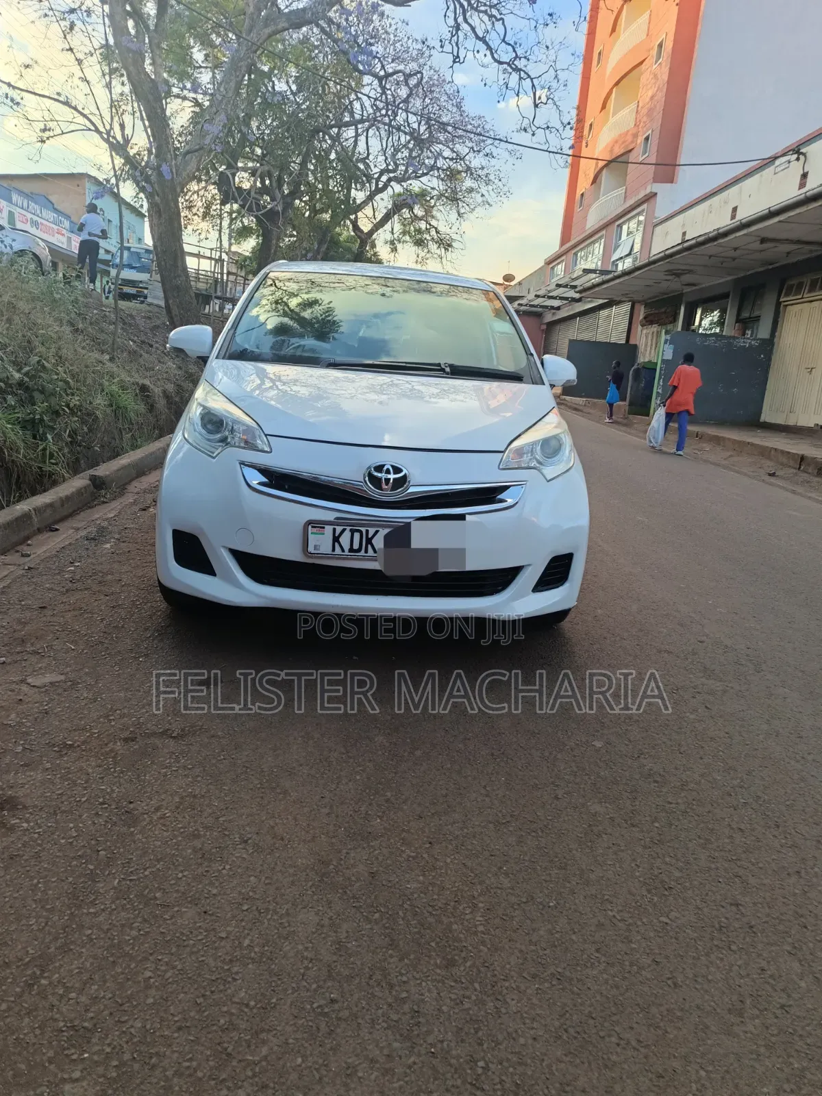 Toyota Ractis 2015 White