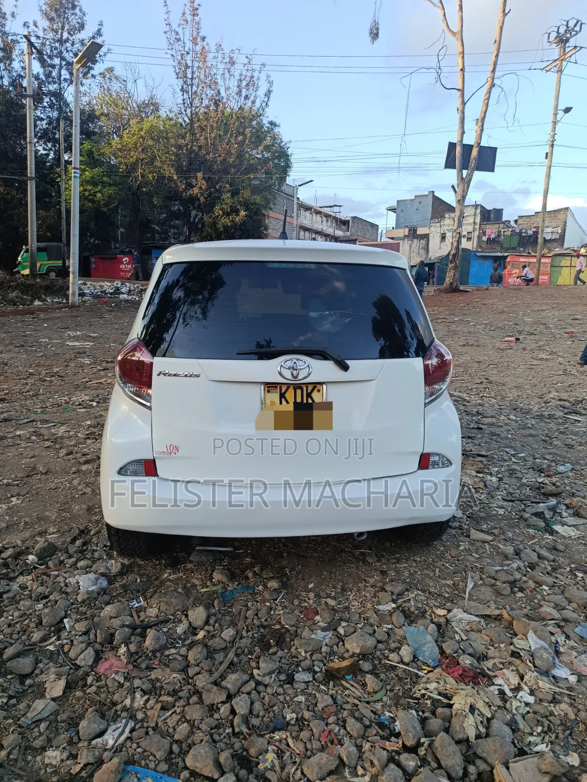 Toyota Ractis 2015 White