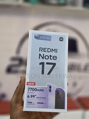 New Xiaomi Redmi Note 17 256 GB Black