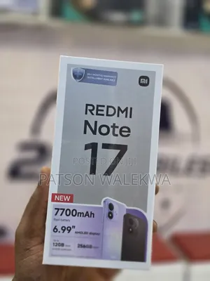 New Xiaomi Redmi Note 17 256 GB Black