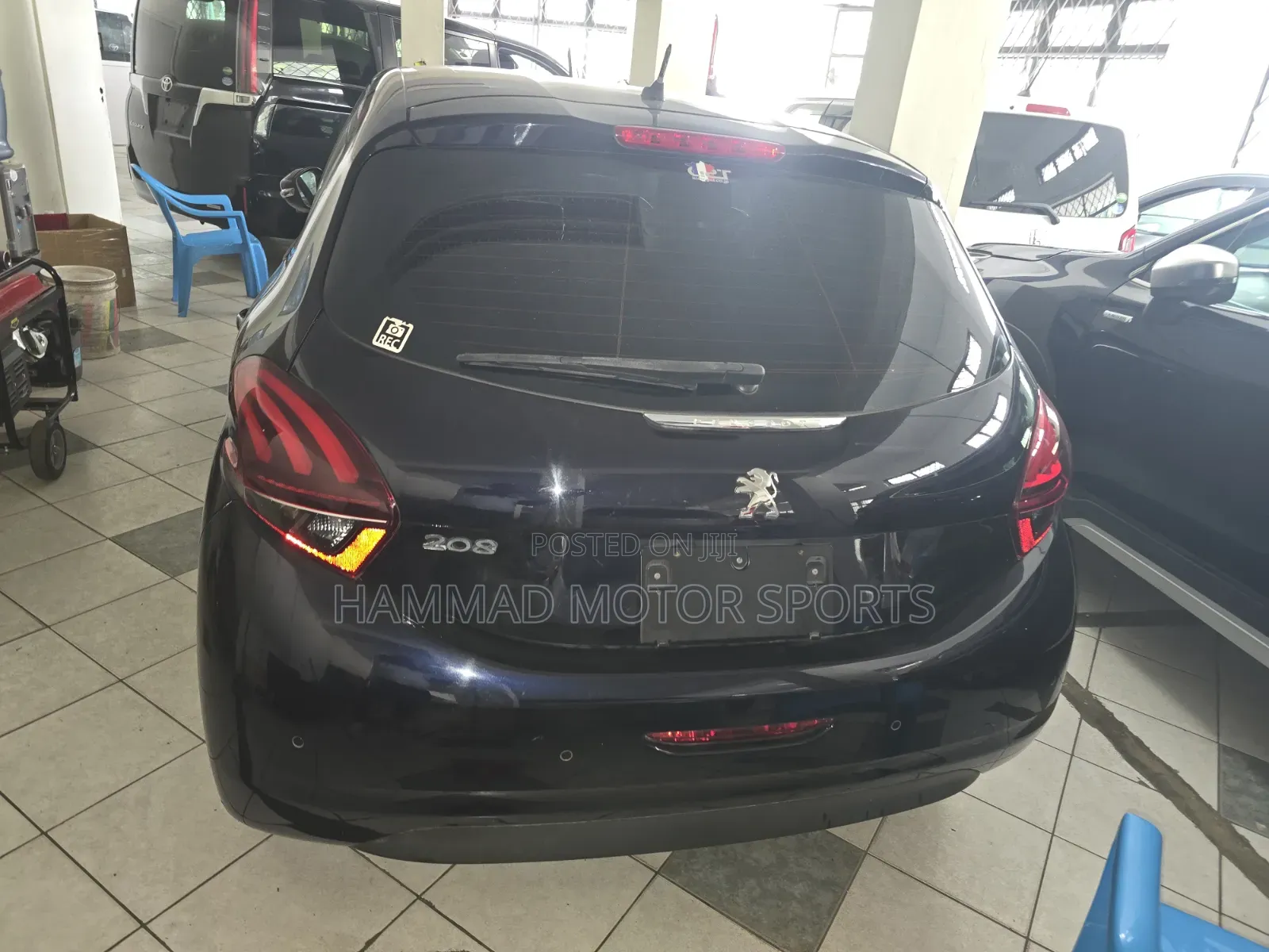 Peugeot 208 2019 Black