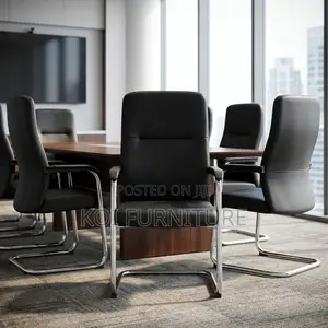 Office Chairs; Leather Executive High Back Office Visitor Chairs