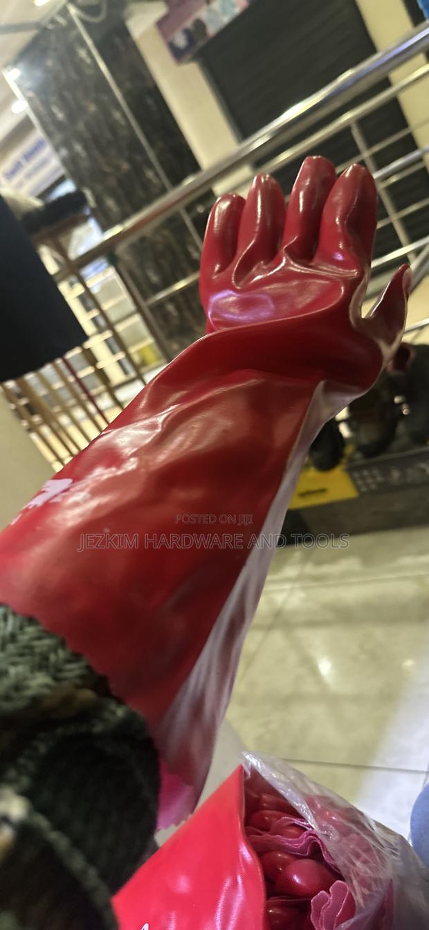 18” PVC Gloves - main view