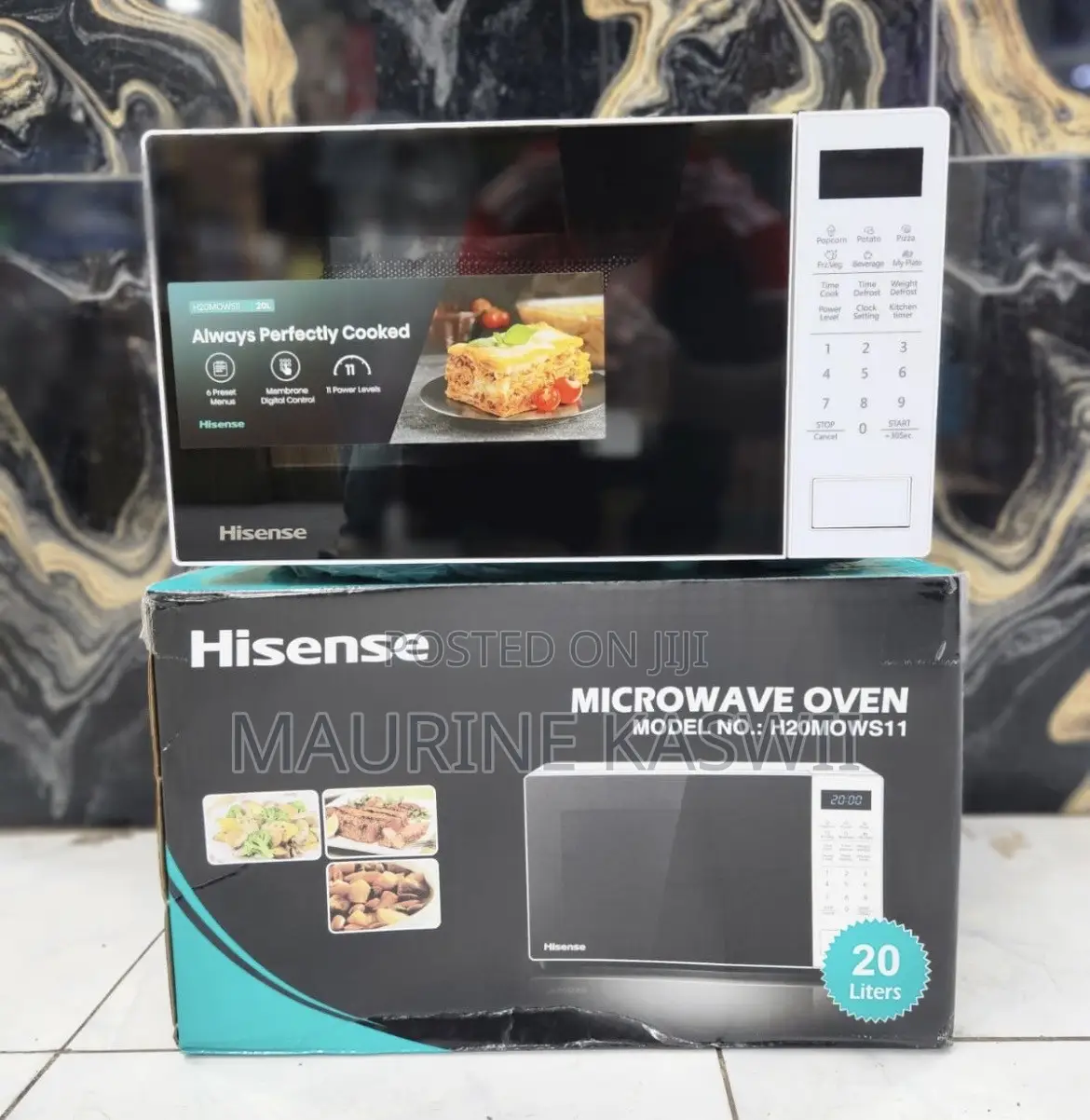 HISENSR White Microwave 20 L