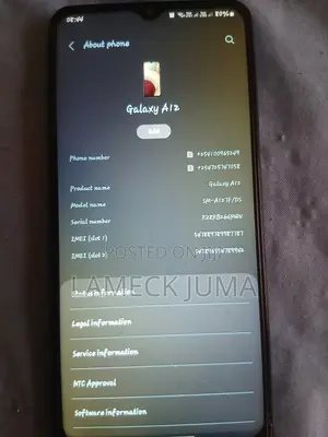 Samsung Galaxy A12 128 GB Blue