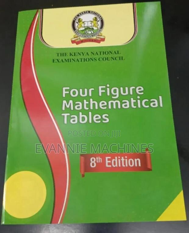 Mathematical Table 8th Edition - main view