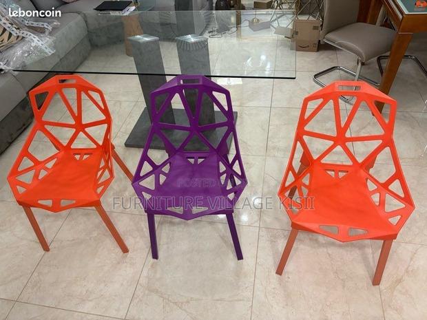 Modern Stackable Plastic Chair - thumbnail 7