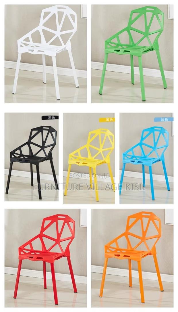 Modern Stackable Plastic Chair - thumbnail 11