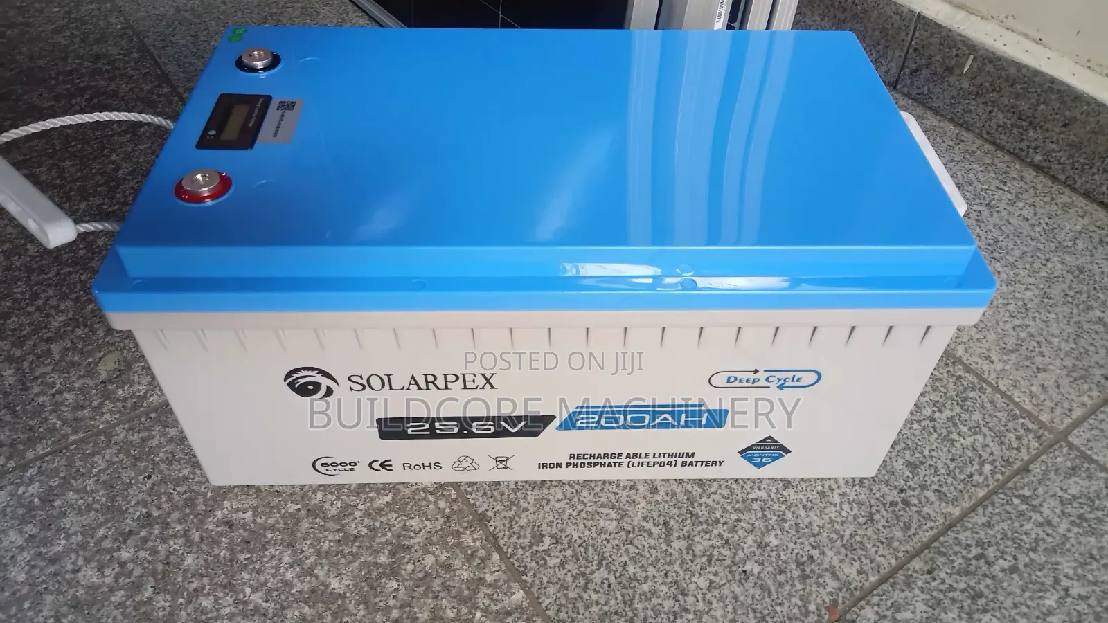25.V 200AH Solarpex Lithium Battery