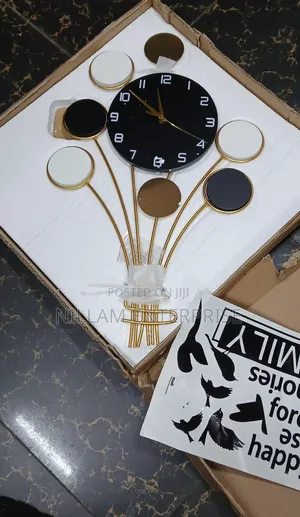 Geometric Shaped Wall Clock