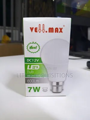 Vellmax 7W DC 12V LED Bulb B22 – 600 Lumens