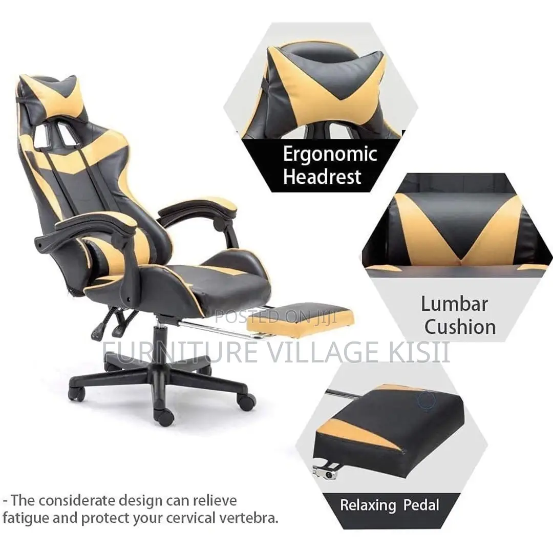 Ergonomic Reclining Gaming Chair