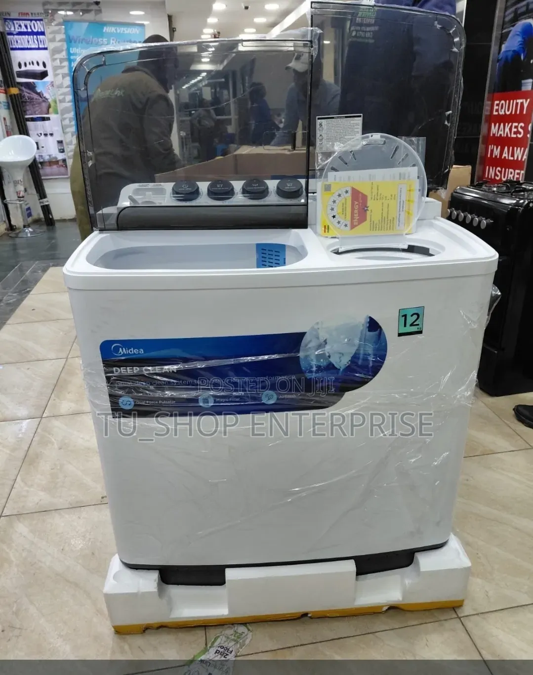 Midea 10kg Twin Tub Washing Machine