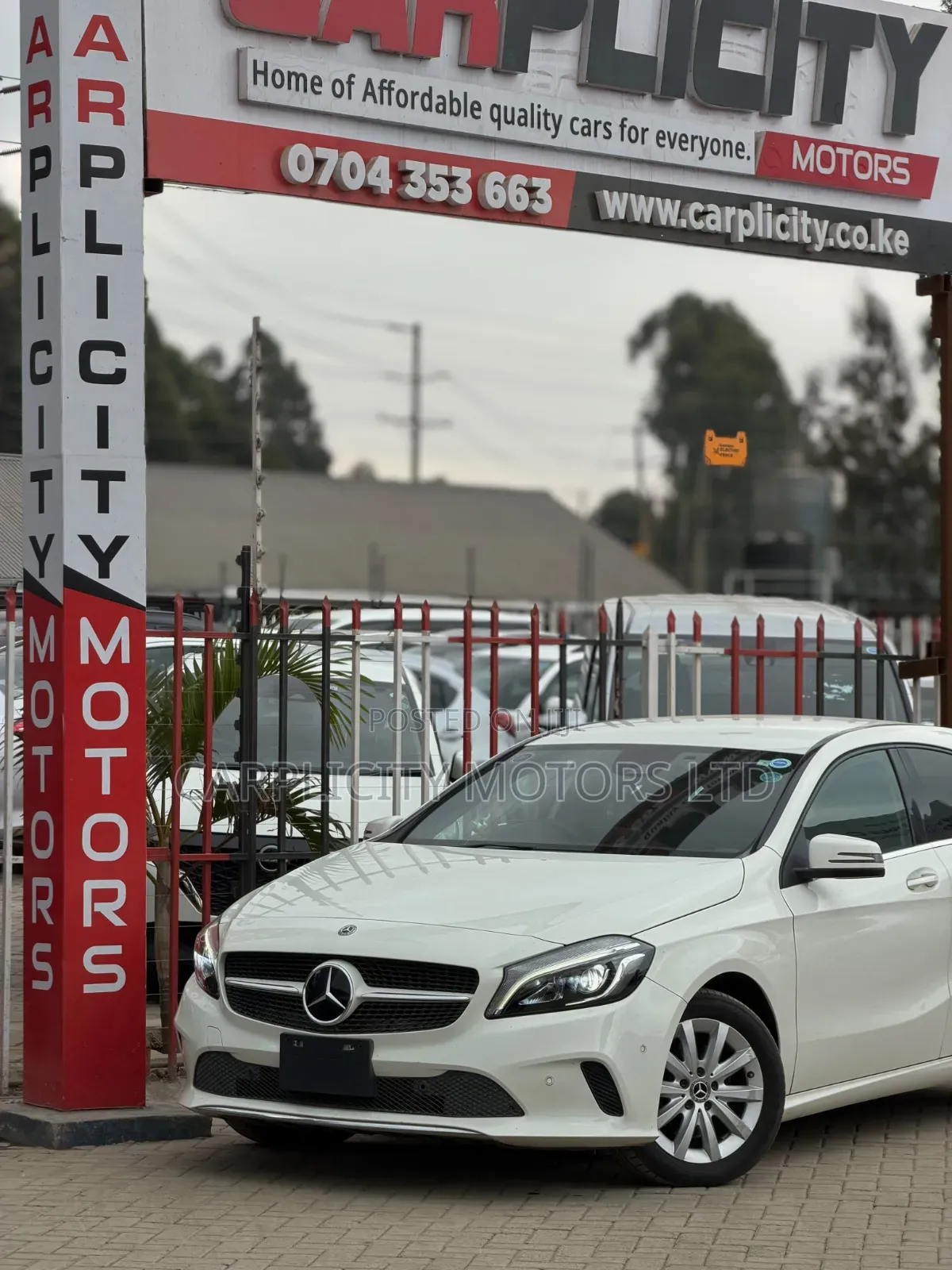 Mercedes-Benz A-Class 2018 White