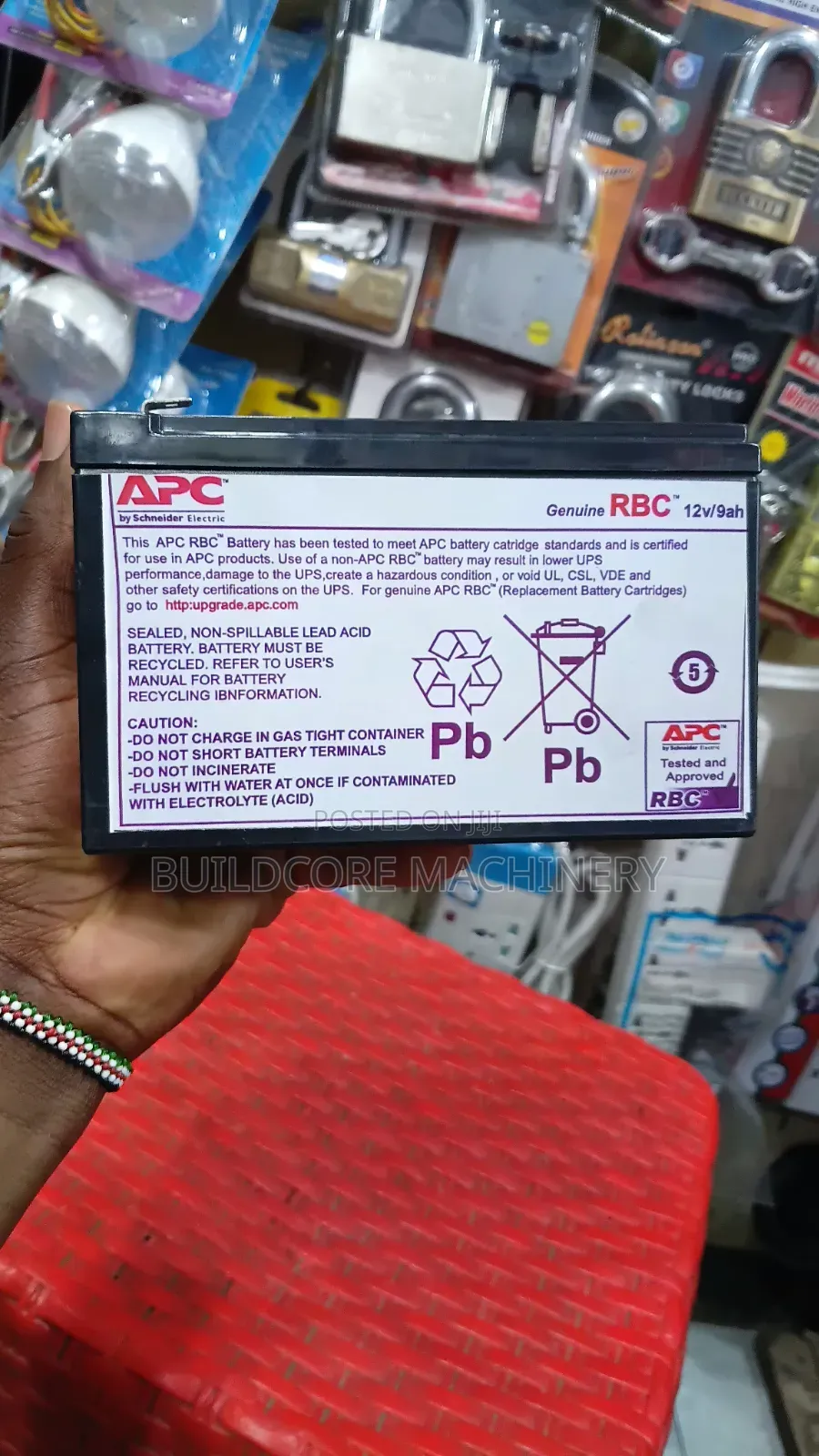 APC 12v 9aH UPS Backup Battery