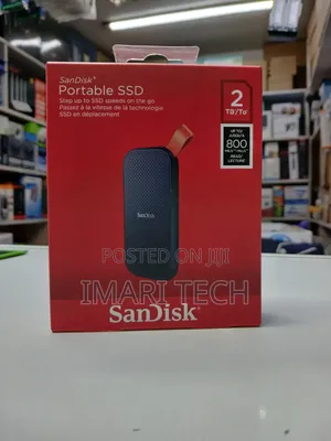 SanDisk 2TB Portable SSD – Up to 800mb/S, USB-C, USB 3.2 Gen 2