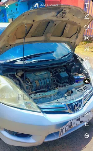 Honda Fit Shuttle 1.3 Hybrid 2WD 2013 Silver