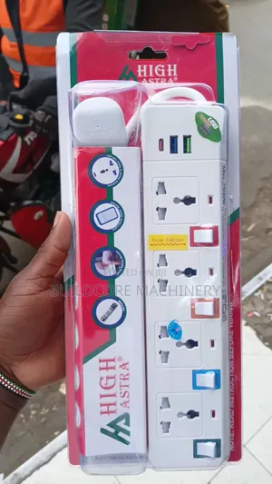 4way Power Extension With Surge Stabilizer,USB Ports and Type C Port
