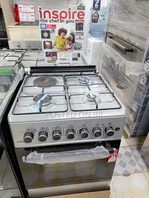 Mika Standing Cooker 58*58 3+1 Rapid Hot Plate MST58U31E3SBEM