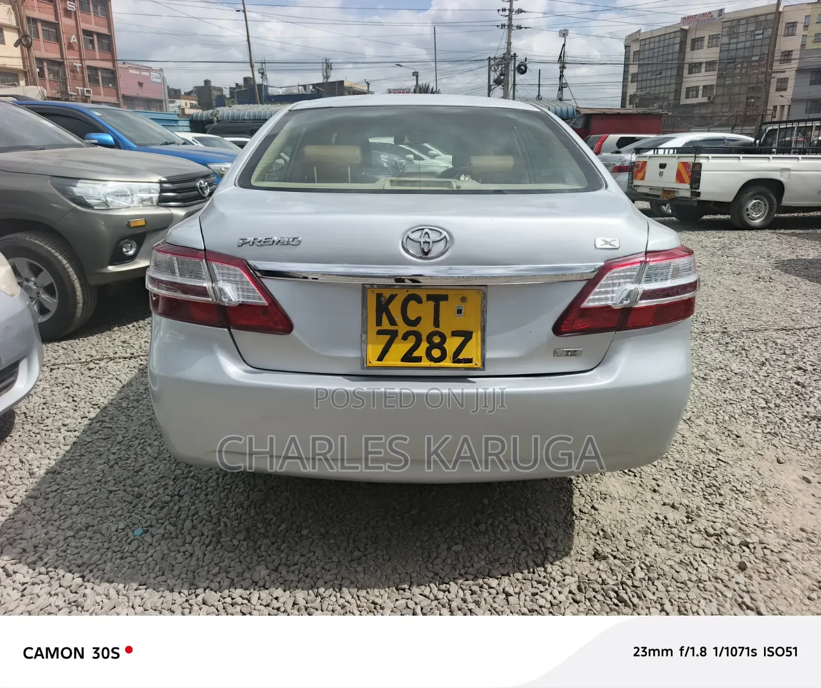 Toyota Premio 2012 Silver