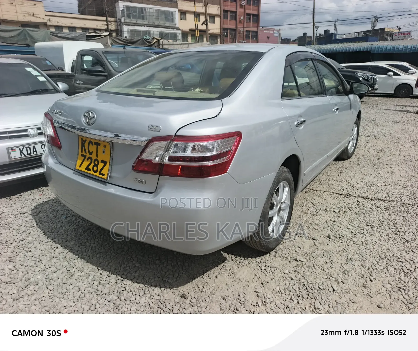 Toyota Premio 2012 Silver