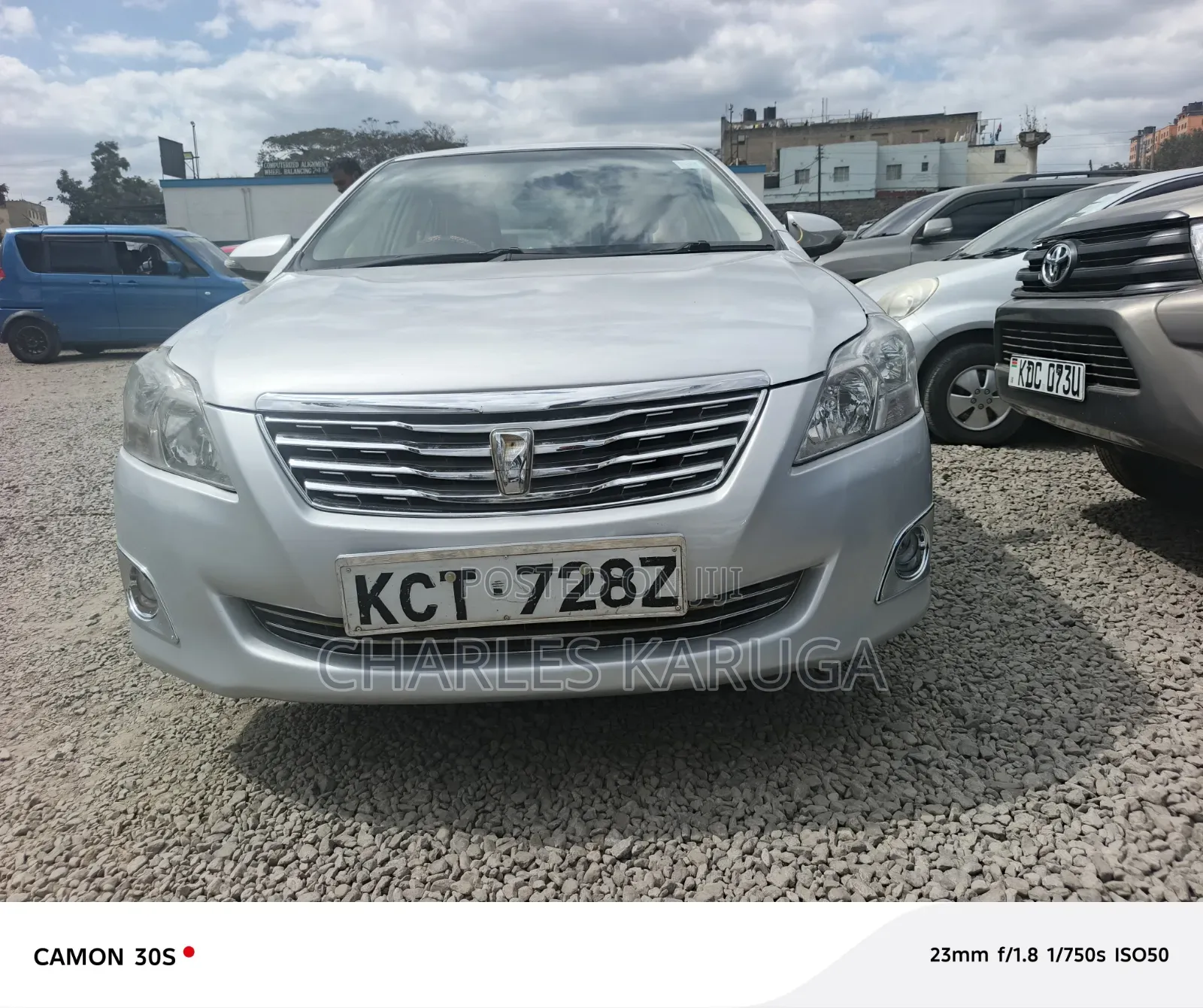 Toyota Premio 2012 Silver