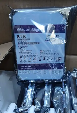 WD Purple 8TB HDD – Built for 24/7 CCTV Recording