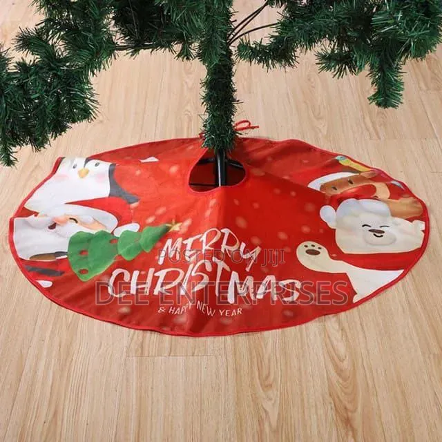 *Christmas Tree Coloured Skirt Decor