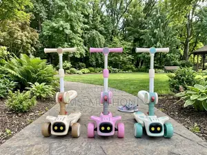 3-Wheel Convertible Toddler Ride-on / Sit-and-Stand Scooter