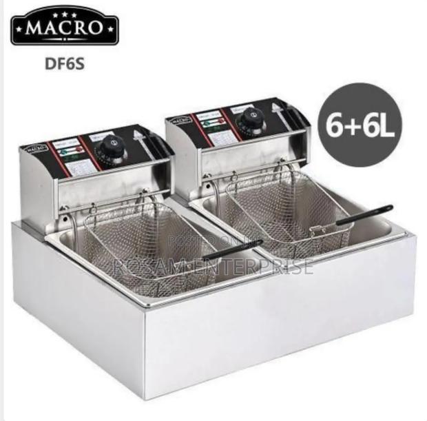 Macro Double Deep Fryer(12ltrs - main view