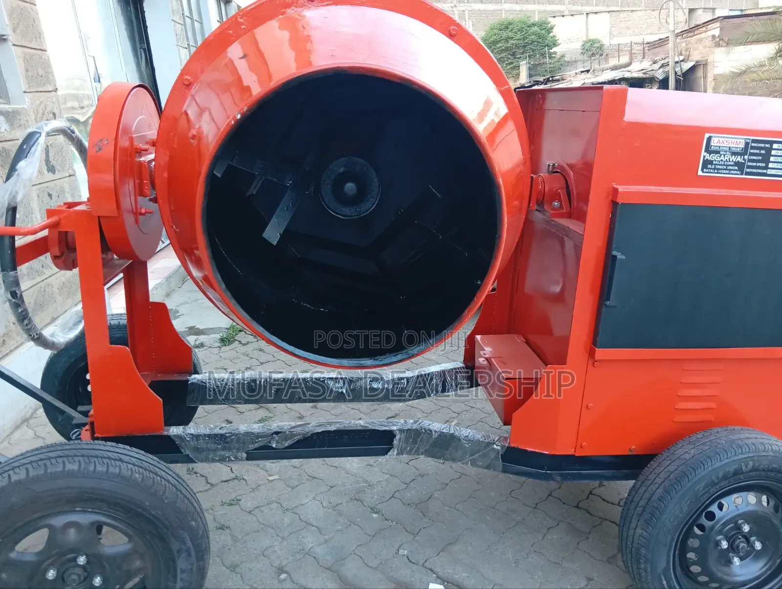 Portable Mixer 500Litres/Concrete Mixer
