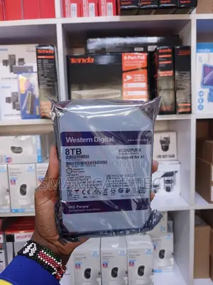 Western Digital WD Purple 8TB CCTV Surveillance Hard Drive – Original