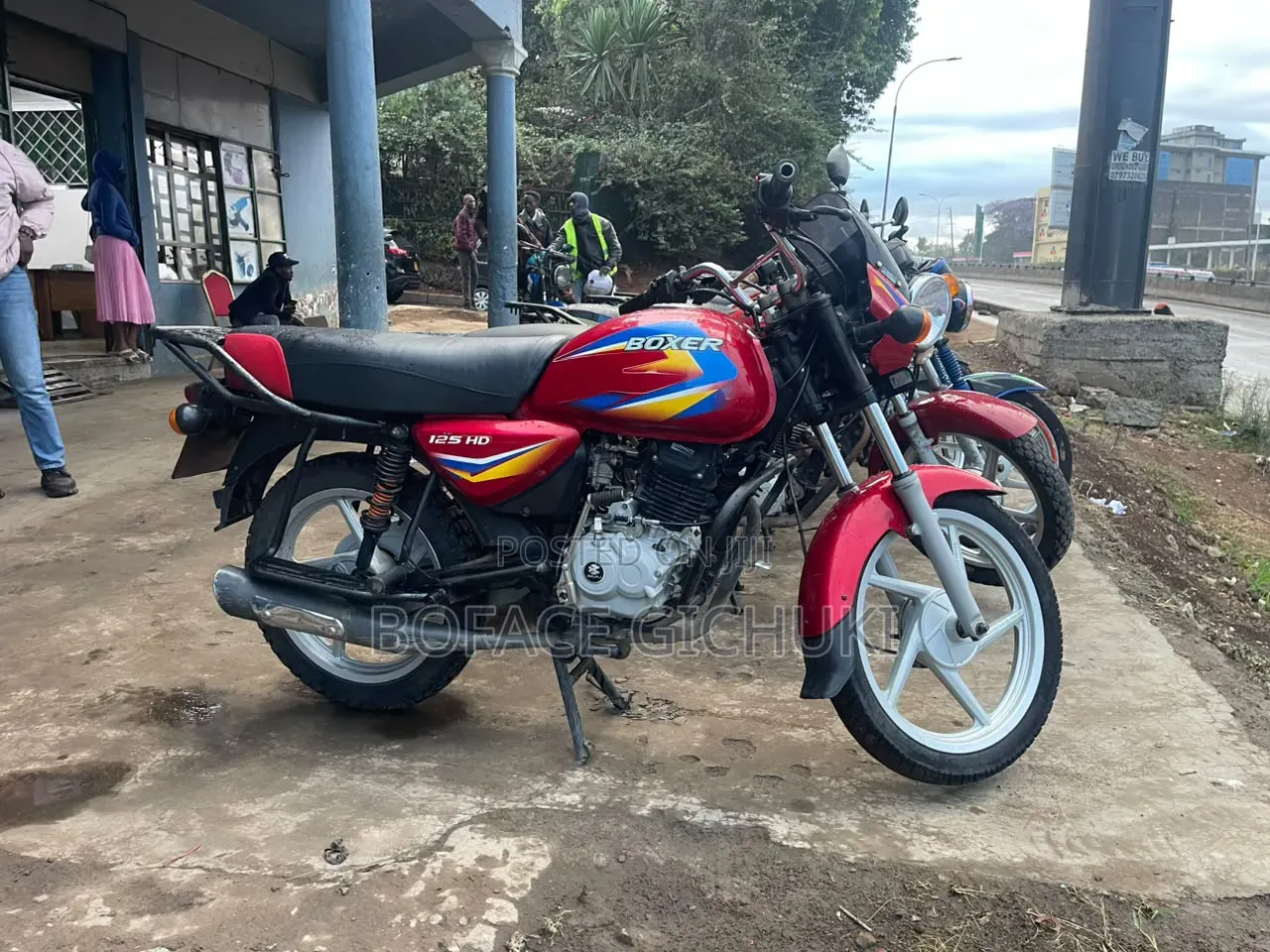 Bajaj Boxer 125 2024 Red