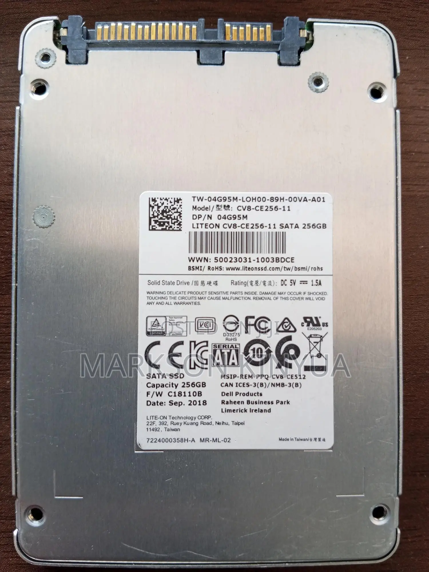 Liteon SSD 256gb