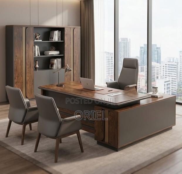 Office Desk : L-Shaped Workstation 1.8M Desk - main view