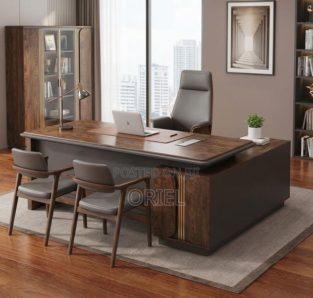 Office Desk : L-Shaped Workstation 1.8M Desk - thumbnail 2